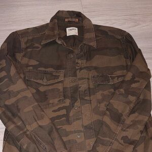 TNA Brown Camouflage Field Jacket